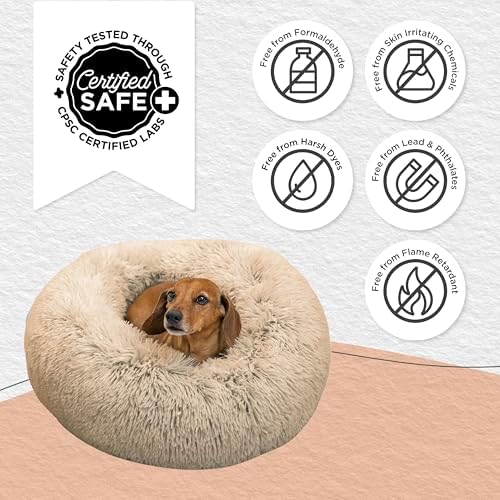 Best Friends by Sheri Original Calming Donut Dog Bed - Image 6
