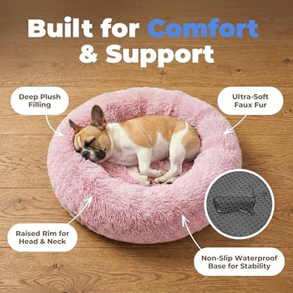 Best Pet Supplies Round Calming Dog Bed - Image 3