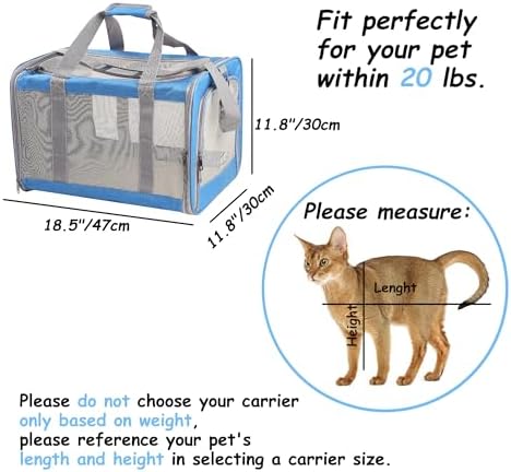 ATVobi Portable Cat Carrier for Small to Large Cats - Image 5