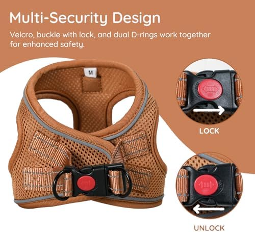 BELLA & PAL Step in Puppy Harness and Leash Set - Image 3