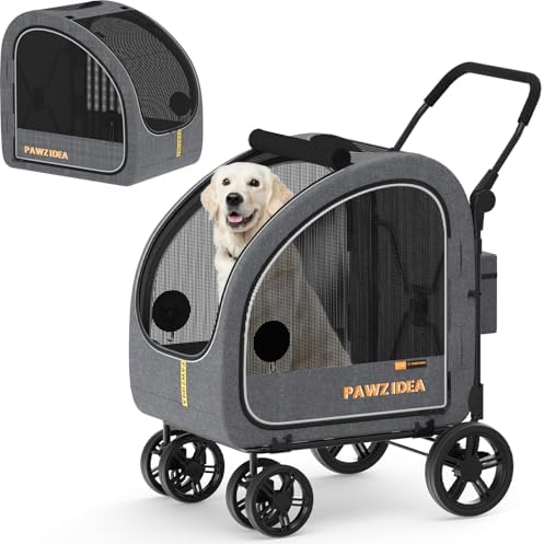 PAWZIDEA 3-in-1 Large Dog Stroller by PAWZIDEA-Inlovejoywelive