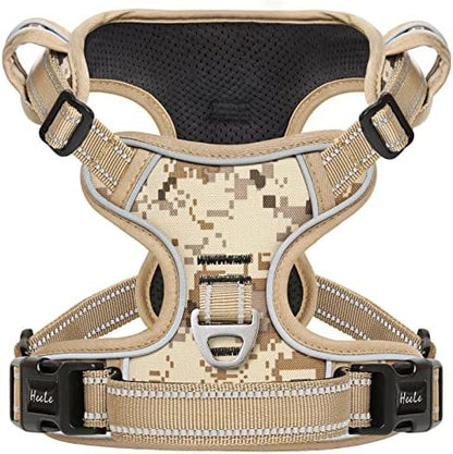 HEELE Dog Harness, No Pull Adjustable Padded Reflective Harness by HEELE
