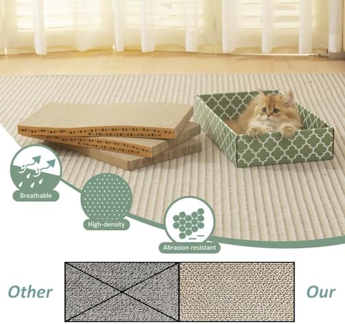 MECOOL Cat Scratching Board，3PC Scratch Pad - Image 5