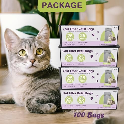 100 Cat Litter Refill Roll Bags Compatible - Image 5