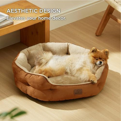 Bedsure Small Dog Bed Washable, Round Cat Beds - Image 5