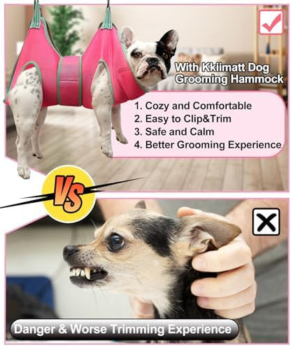 Kkiimatt Dog Grooming Hammock, Medium Hanging Harness Holder Hanger - Image 2