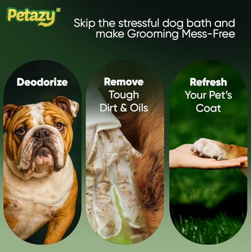 Petazy Pet Glove Wipes for Dogs & Cats - Image 4