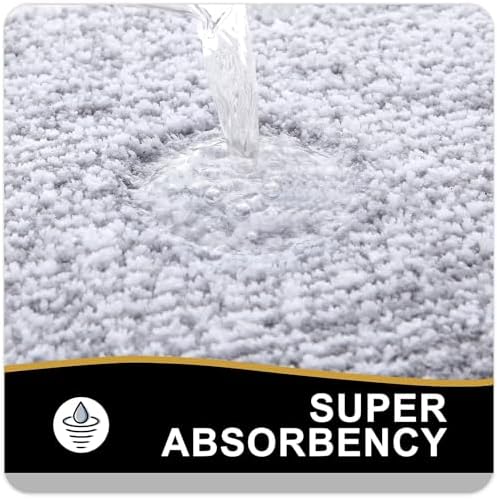OLANLY Large Bathroom Rugs 40x24, Soft Absorbent Microfiber Bath Rugs - Image 3