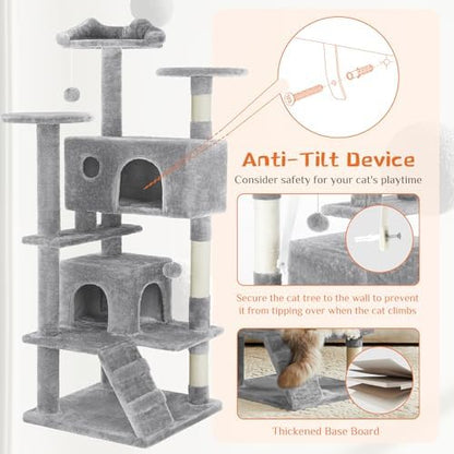 Sweetcrispy 54-inch Cat Tree Tower - Image 6