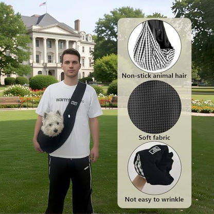 Dog Sling Carrier Soft Breathable - Image 3