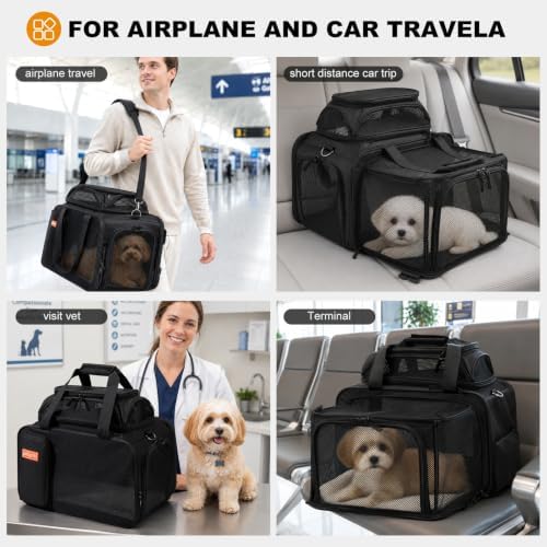 pidipiti 18x12x11 top Expandable pet Carrier - Image 6
