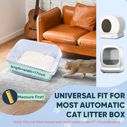 160 Ct Cat Litter Box Liners Compatible - Image 3