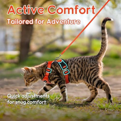 Dooradar Cat Harness and Leash Set, Adjustable and Escape Proof - Image 4