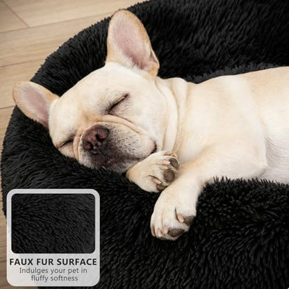 MIXJOY Orthopedic Dog Bed Comfortable Donut Cuddler Round Pet Beds Ultra Soft - Image 3