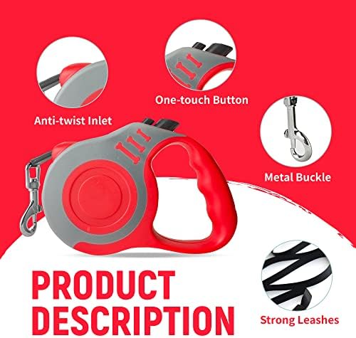 Retractable Dog Leash Automatic Telescopic Tractor Dog Tape - Image 5