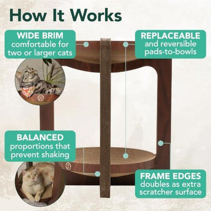 Necoichi Cat Scratcher Tower for Indoor Cats - Image 3