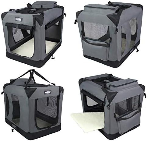 EliteField 3-Door Soft Dog Crate - Image 3