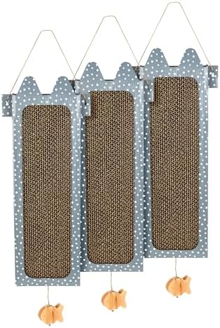 Kitty City Reversible/Double Use Hanging Scratcher 3-Pk by KittyCity