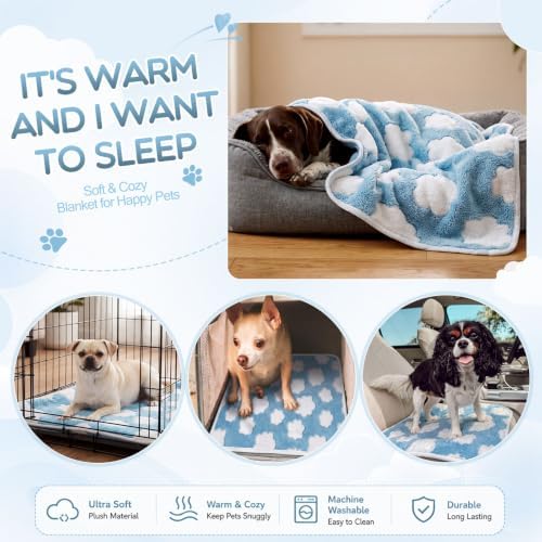Tatuo 4 Pcs Fleece Dog Blankets - Image 3