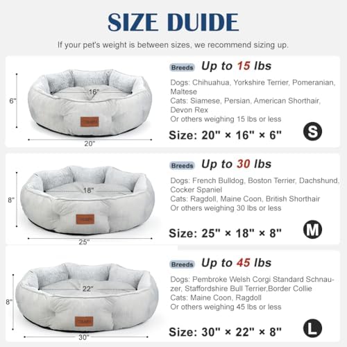 Small Dog Bed for Small Dogs, Cat Bed for Indoor Cats, Cooling Pet Bed for Puppy - Image 7
