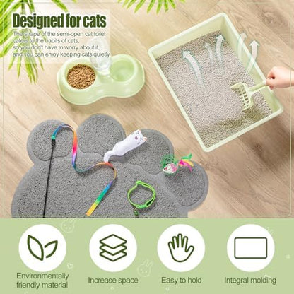 Tioncy 7 Pcs Kitten Litter Box Starter Kit - Image 3