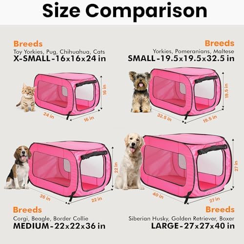 Portable Collapsible Pop Up Kennel - Image 3