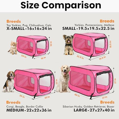 Portable Collapsible Pop Up Kennel - Image 3