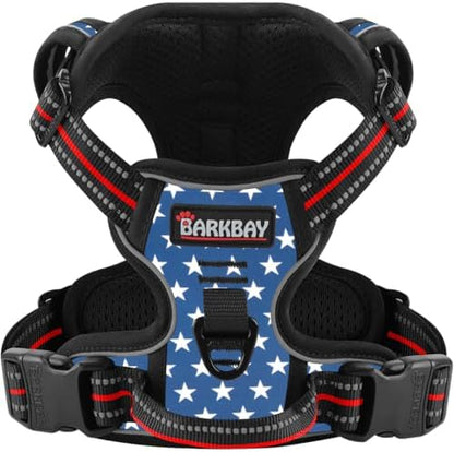 BARKBAY Dog Harness for Small Sized Dog No Pull 2 Leash Clips Dog Vest by BARKBAY
