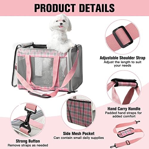 EXPAWLORER Large Cat Carrier Dog Carriers Soft - Image 4
