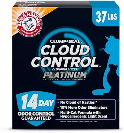 ARM & HAMMER Cloud Control Platinum Cat Litter, 37 lbs by ARMHAMMER