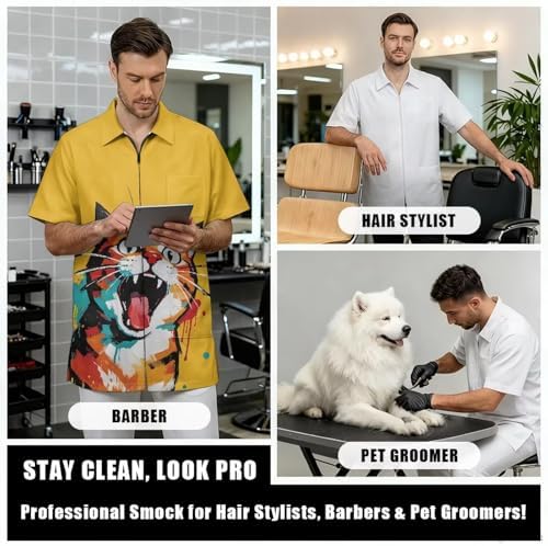 Stylist Smock, Professional Design Water & Hair Proof - Image 5
