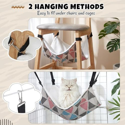 BBTO 3 Pcs Reversible Hanging Hammock Soft Plush - Image 4