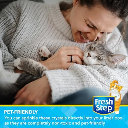 Fresh Step Cat Litter Crystals Deodorizer, Fresh Scent, 70 Oz - Image 5