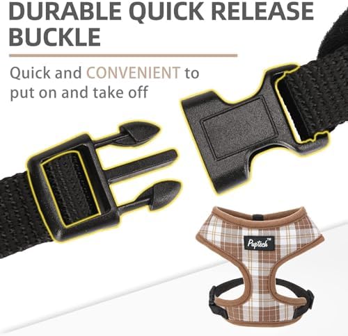 PUPTECK Small Dog Harness and Leash Set No Pull - Image 4