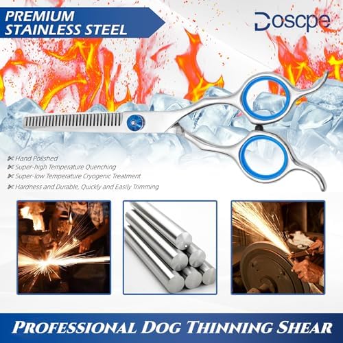 Dog Thinning Shears Professional Dog Grooming Scissors - Image 5