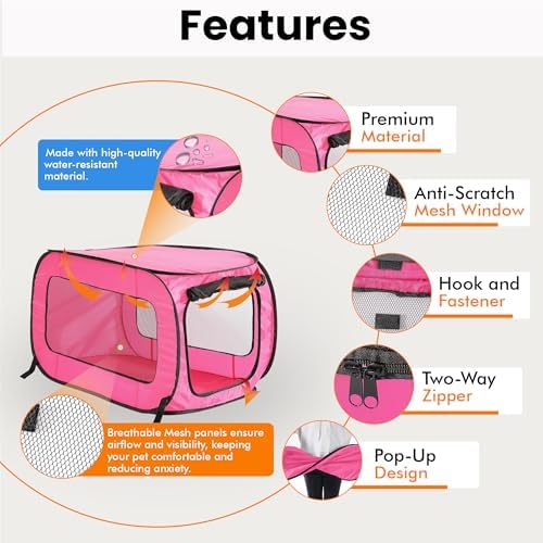Portable Collapsible Pop Up Kennel - Image 4
