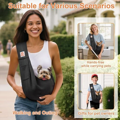 Tomkas Small Dog Sling Carrier - Image 2