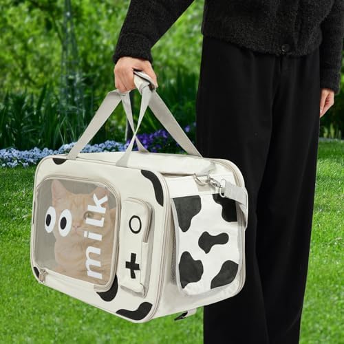 Pet Carrier on Wheels, Soft Sided Rolling Pet Carrier - Image 6