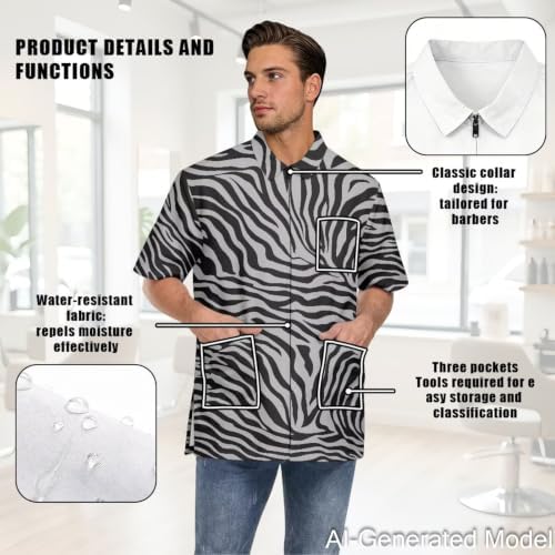 Professional Grooming Smock Unisex, Water Resistant Anti-Static - Image 5