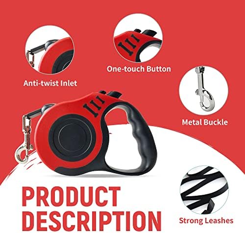 Retractable Dog Leash Automatic Telescopic Tractor Dog Tape - Image 5