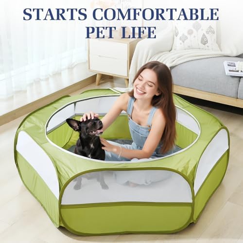 Pawaboo 2-in-1 Small Animals Playpen - Image 6