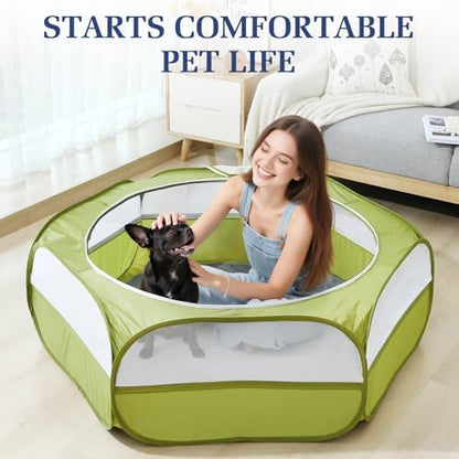 Pawaboo 2-in-1 Small Animals Playpen - Image 6