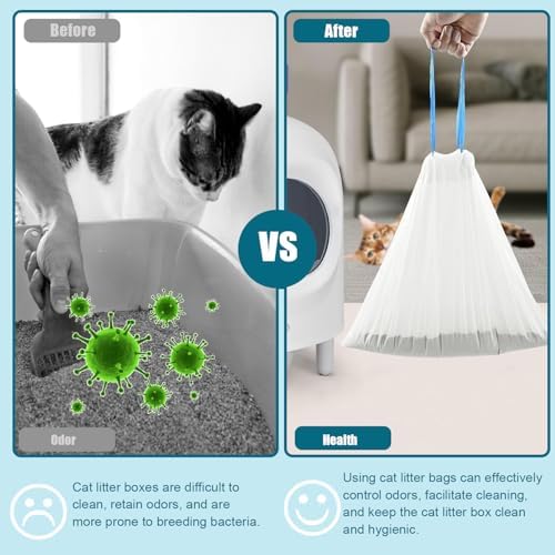 160 Pack Cat Litter Bags 25 x16 inch - Image 5