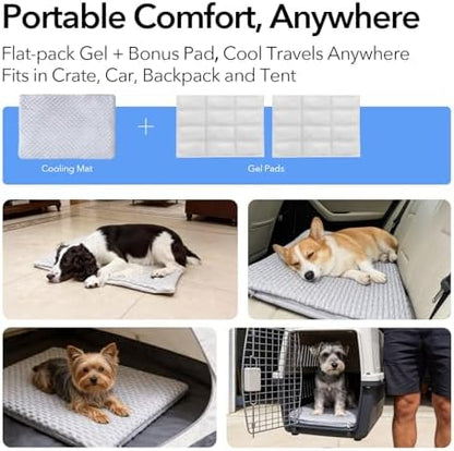 2in1 Cooling Pet Mat & Crate Pad - Image 5
