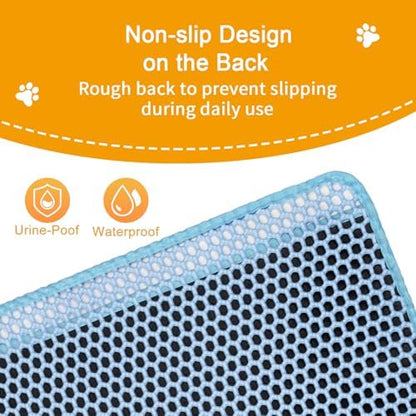 Cat Litter Mat Litter Catcher Mat 32"x22" - Image 4