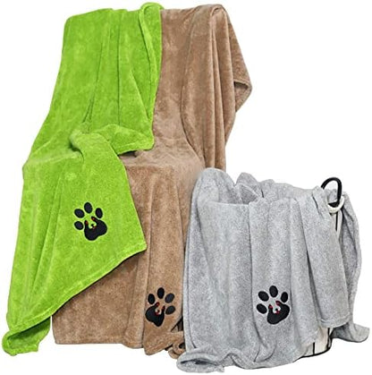 Dogvingpk Extra Large Dog Towels by Dogvingpk