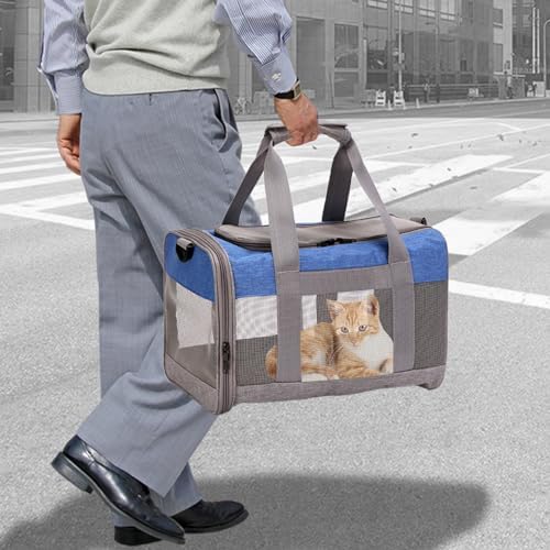 Soft Sided Pet Carrier for Cat, Airline Approved Cat Carriers Collapsible - Image 4