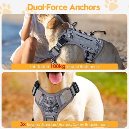 Heavy-Duty Tactical Dog Harness - Image 4