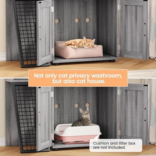 IDEALHOUSE Cat Litter Box Enclosure - Image 4