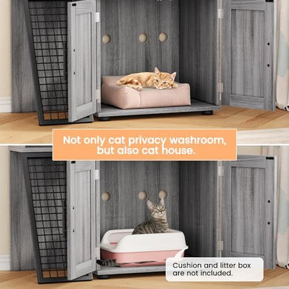IDEALHOUSE Cat Litter Box Enclosure - Image 4